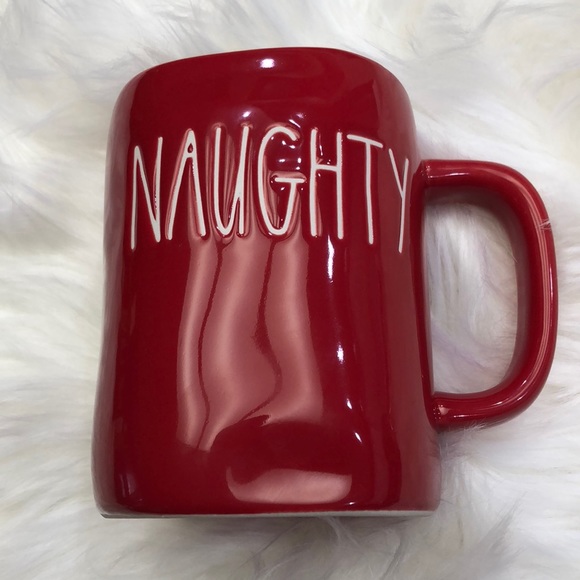 Rae Dunn Other - Rae Dunn Red Nice and Naughty Holiday Mug